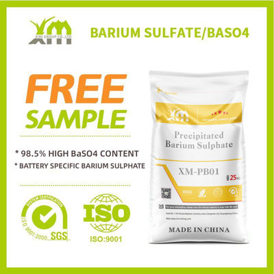 4.4g/cm3 Barium Sulfate BaSO4 Purity 98% Min Industrial Grade